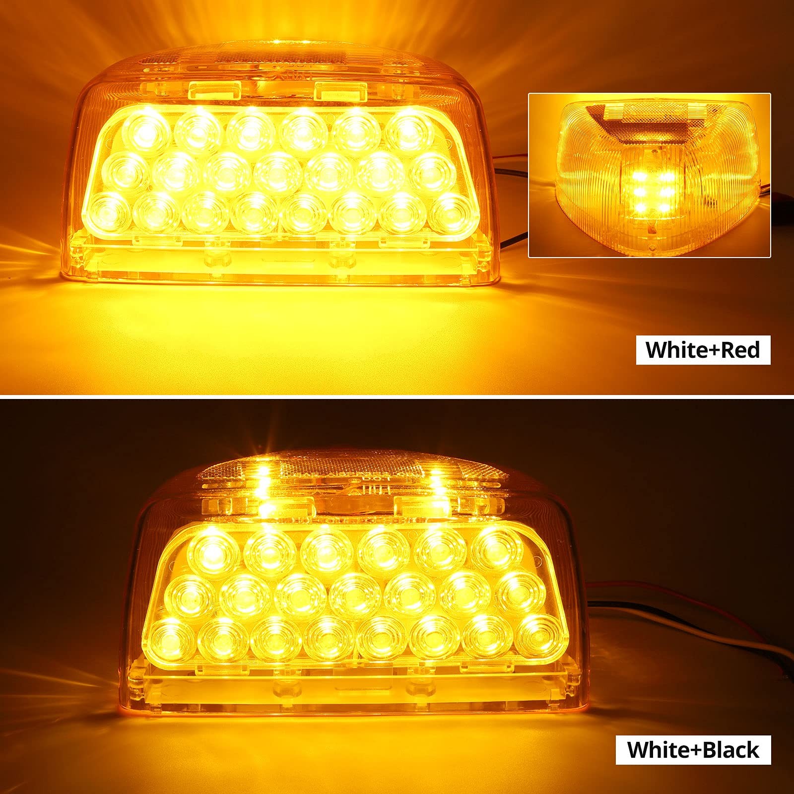 Partsam 2Pcs 31 LED Turn Signal Lights Headlight with 3 Wire Replacement For …
