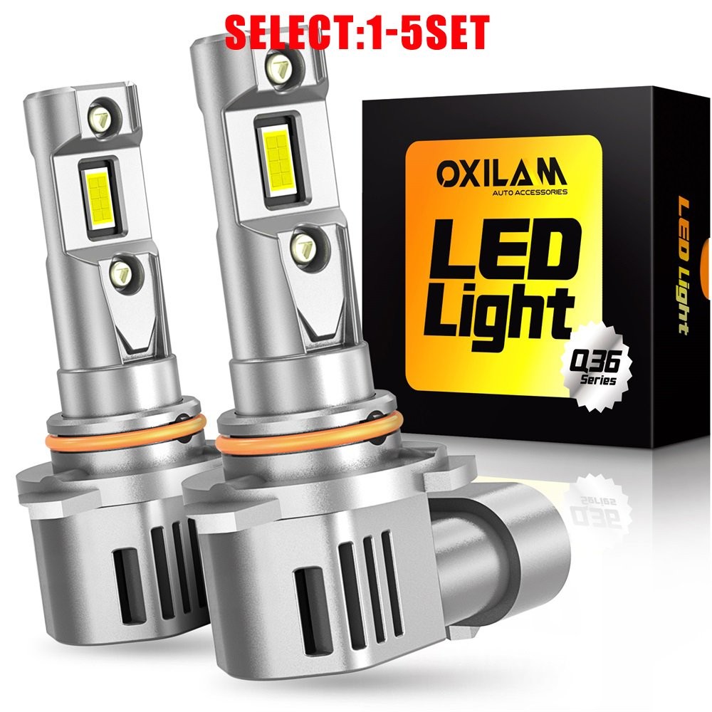 White 9012 HIR2 LED Headlight Bulbs Low Beam 100W 20000LM Bright Upgrade 2-10X