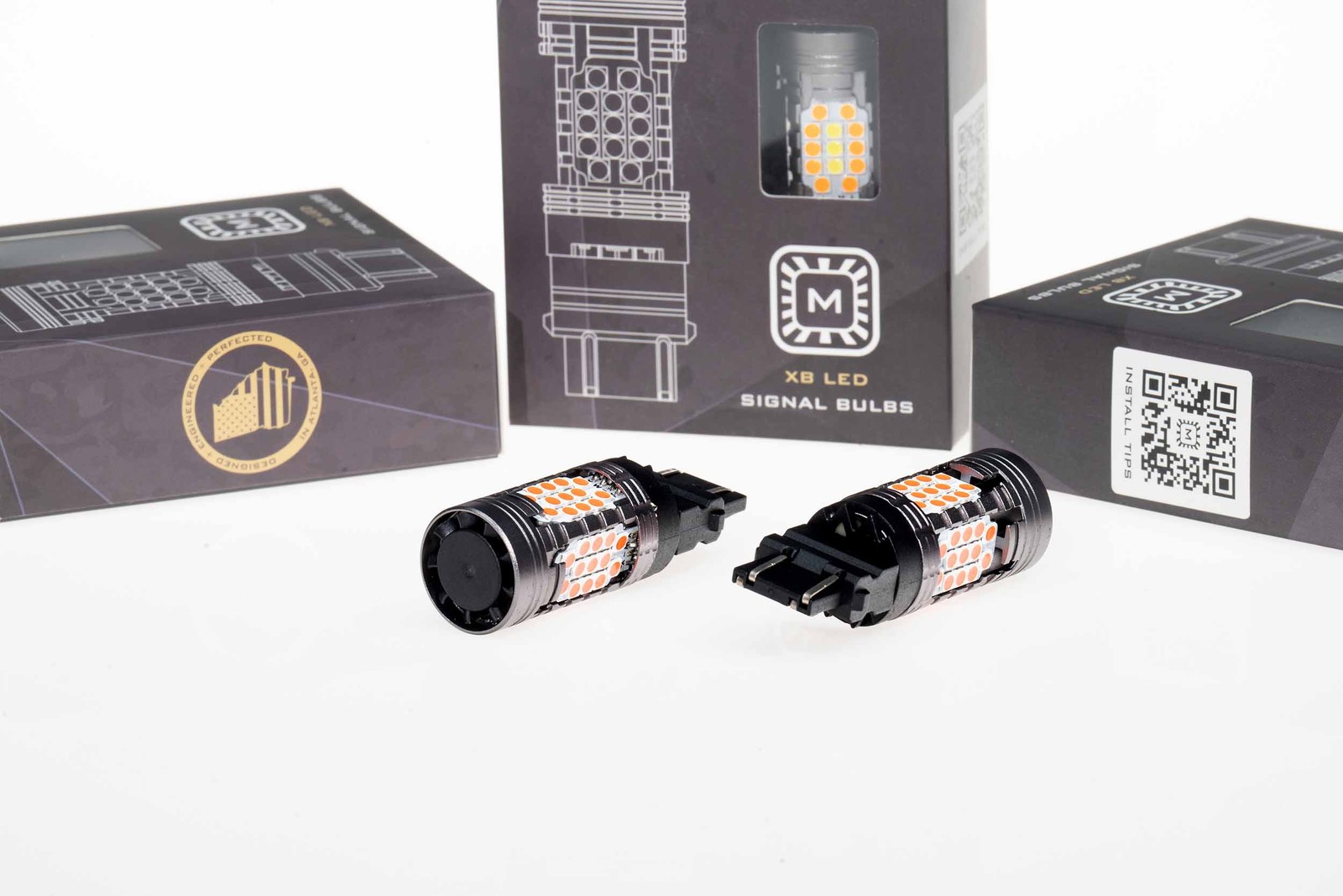 Morimoto 3156/3157: XB LED Bulbs (Red / Set)