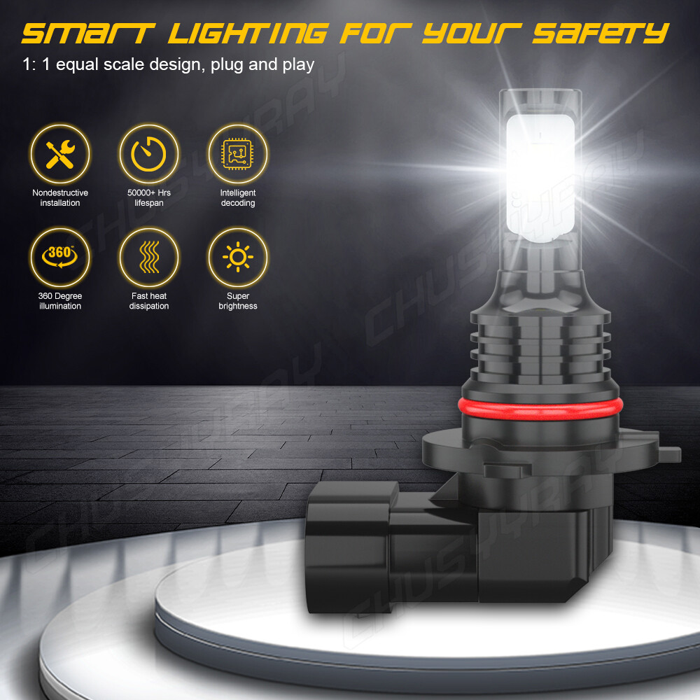2 SUPER Brite LED headlight bulb for Honda ATV 34901-HN2-000 12v 45w upper light