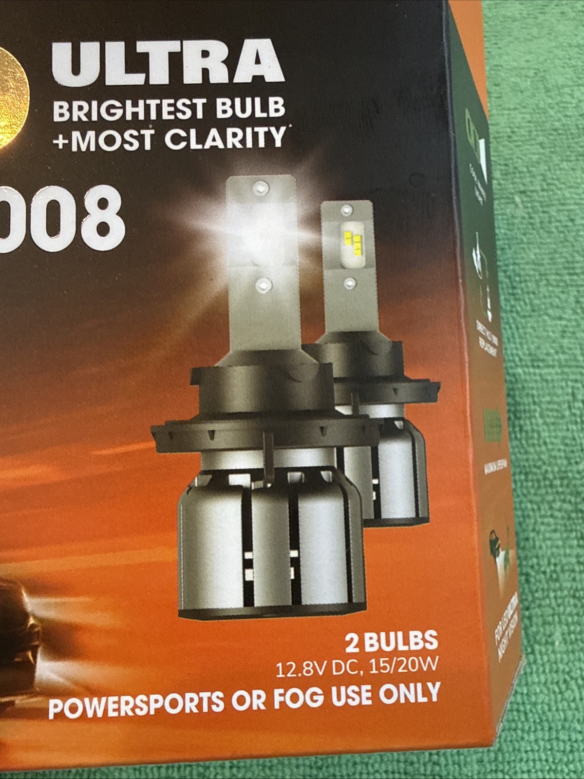 BRAND NEW SYLVANIA H13 /9008 Ultra LED 2 Bulbs H13LEDHP.BX2 6000K