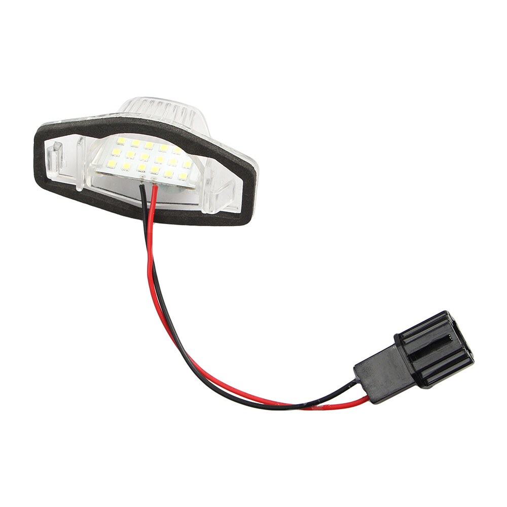 2x LED License Plate Light Tag Lamp 6000K For 2007-2016 Honda CR-V CRV Fit