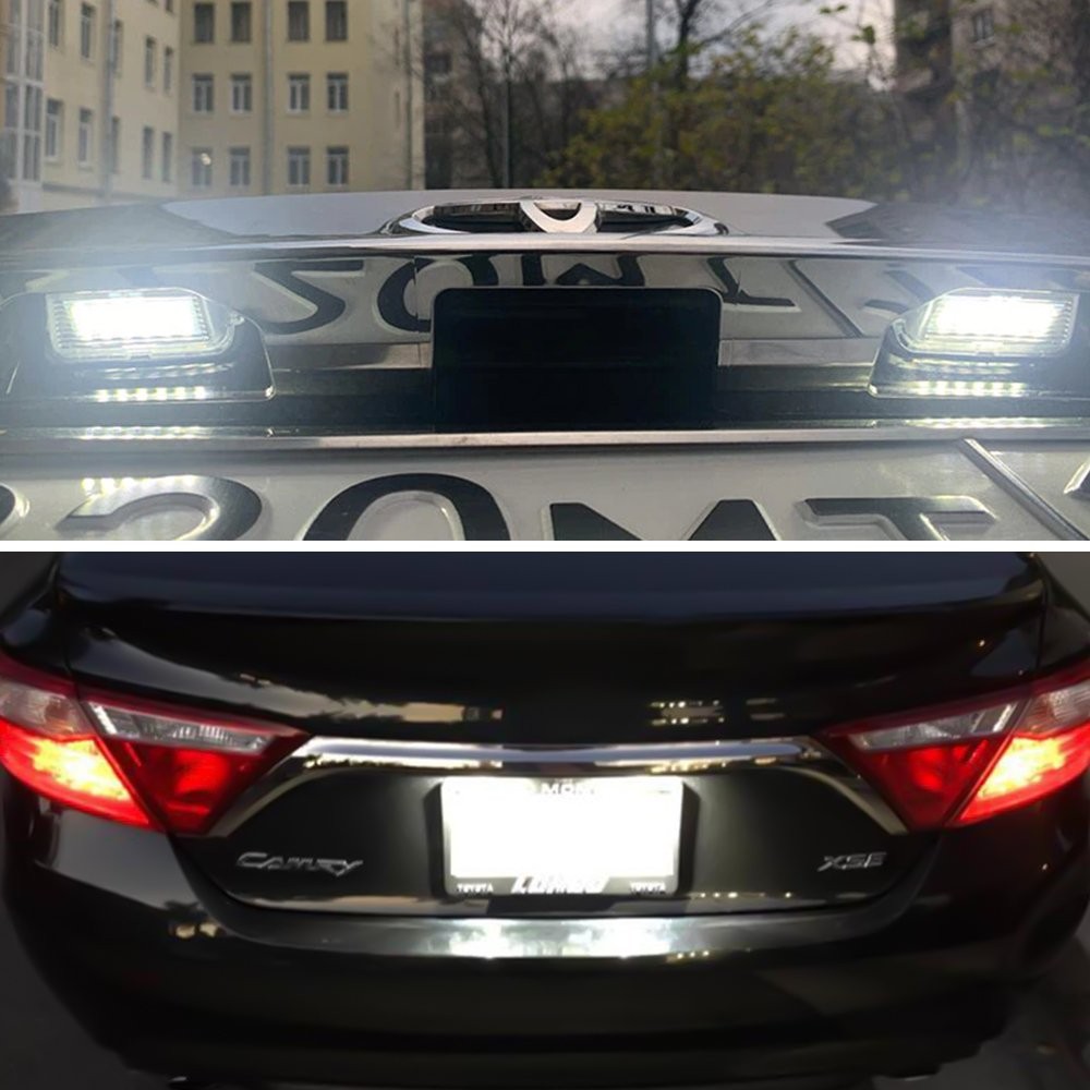 Super Bright LED License Plate Light Bulb For Toyota Camry Avalon Highlander GUS