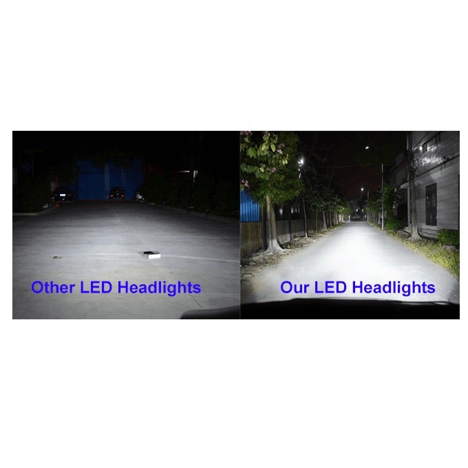 High + Low Beam Set For Chevy Colorado 2025 2026 Trail Boss Led Headlight Bulbs