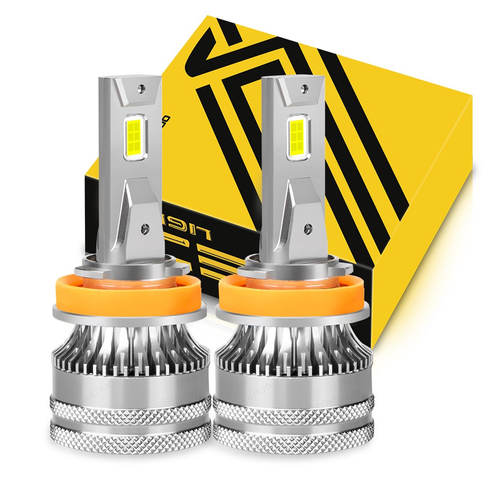 2x New H11 LED Headlight Bulbs Conversion Kits Low Beam 6000K Bright White csp
