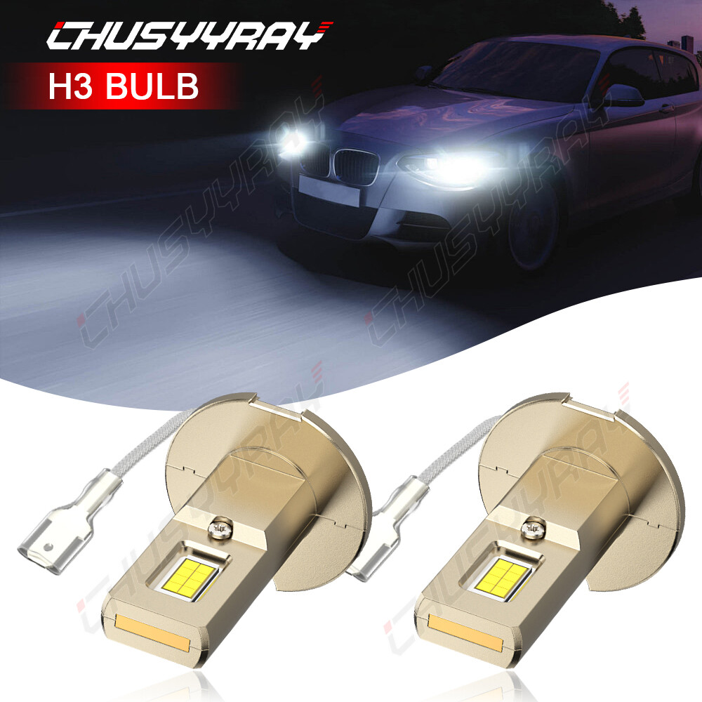 Fog Light Accessories Car Dustproof 2000LM/Bulb PAIR.H3 High Quality 1:1 Size