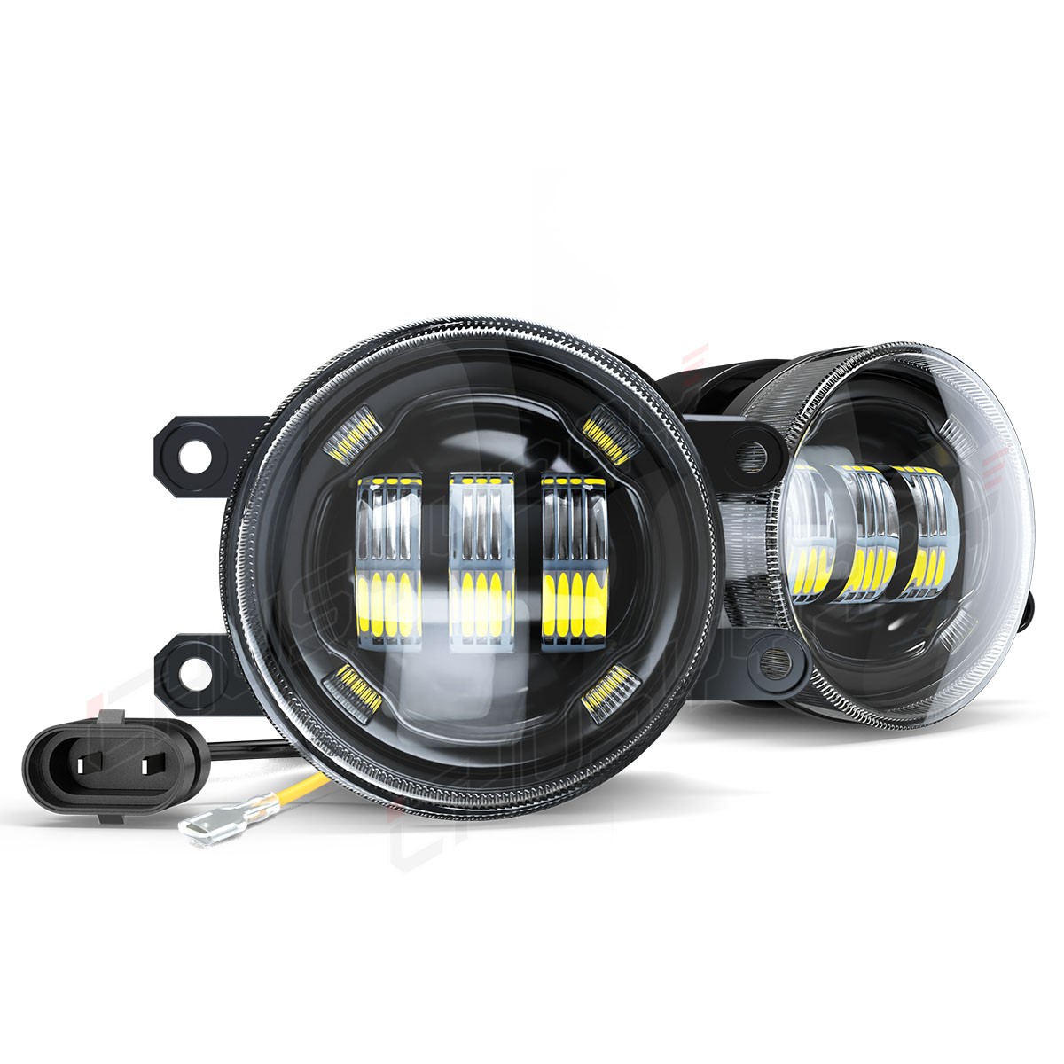 FOR Lexus GX460 2010-2013 Clear Glass Lens LED Bumper Fog Light Lamp Replacement