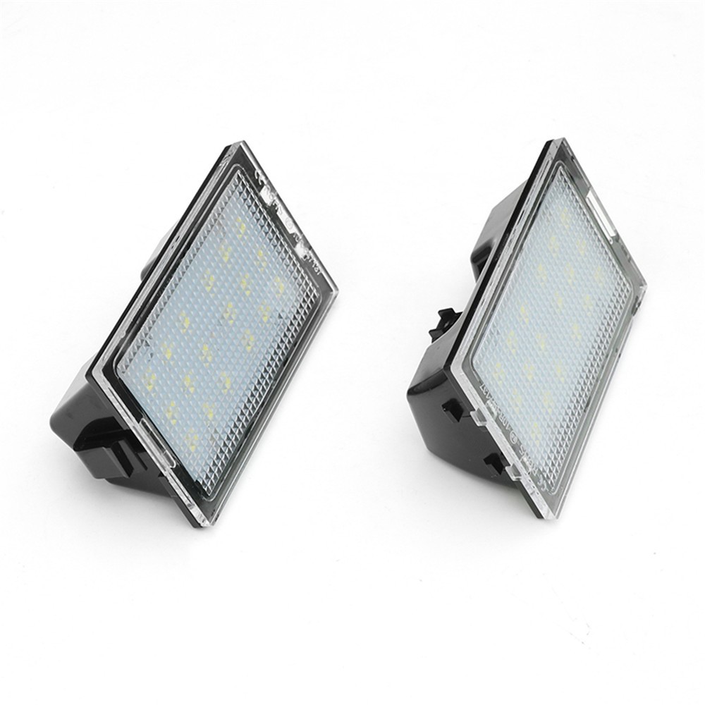 For Land Rover Discovery 2004-17 Car Rear 18 LED Number License Plate Light 2PC