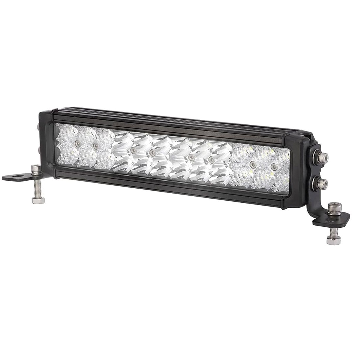 12″ 72W 7200 Lumens LED Work Light Bar 6000K Spot Flood Combo Beam 12/24V DC