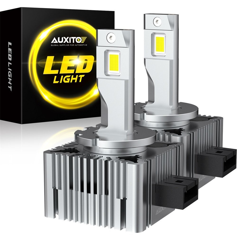 2X 200W 40000LM 6000K D3S D3R LED Headlight Bulbs Kit White HID Conversion Lamp