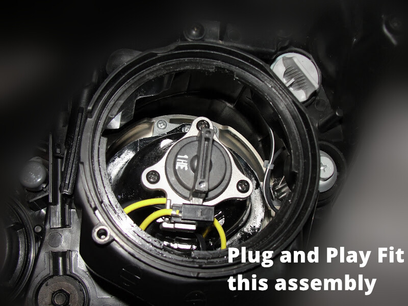 LED Headlamp H11➜H11B Adapter for Hyundai Kia, Convert H11 Bulb Plug to H11B