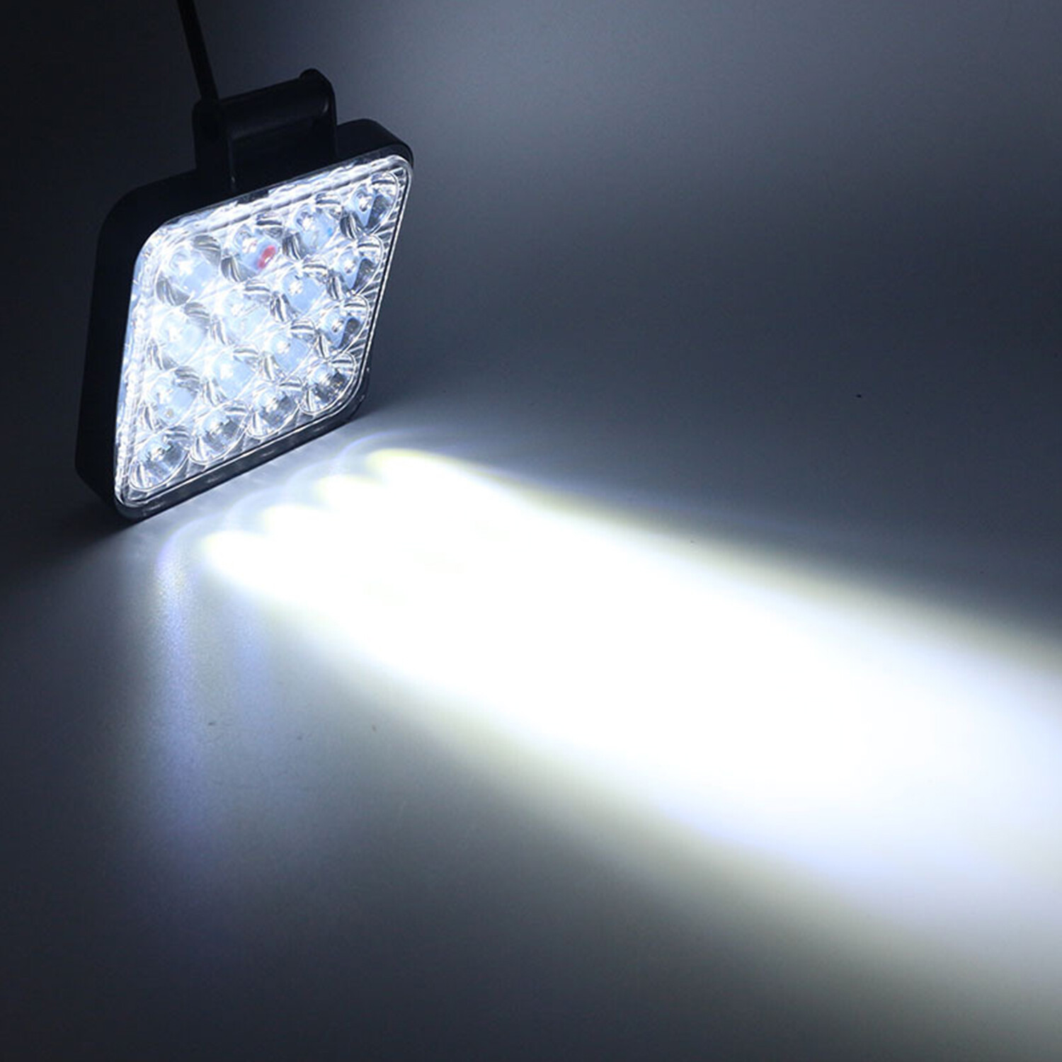 6PCS 4inch 48W LED Work Light , Square Flood Lights for Truck Tractor Off-Road