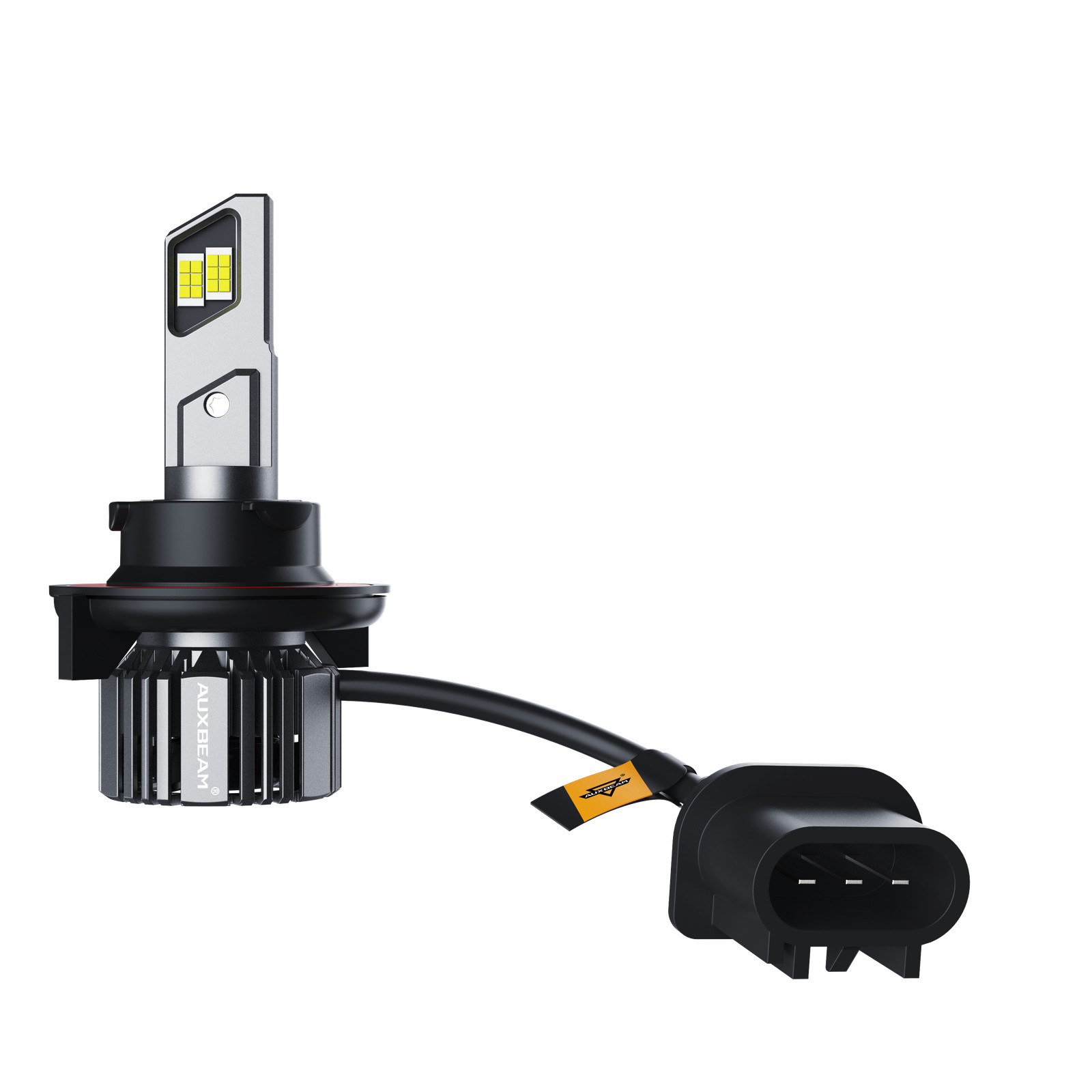 AUXBEAM H13 9008 LED Headlight Super Bright 90W 25000LM Hi-Lo Beam 6000K CANBUS
