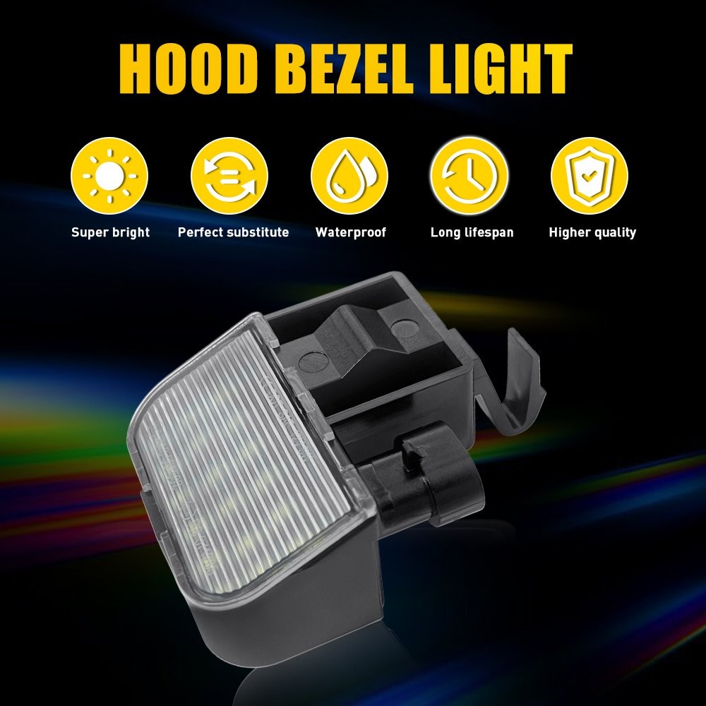 LED Under Hood Courtesy Light For Silverado Suburban Tahoe Sierra Yukon 1-5X