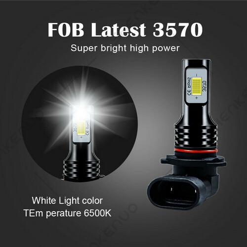 For Mercury Grand Marquis 2006-2011 – 4pc LED Headlight Hi-Low + Fog Light Bulbs