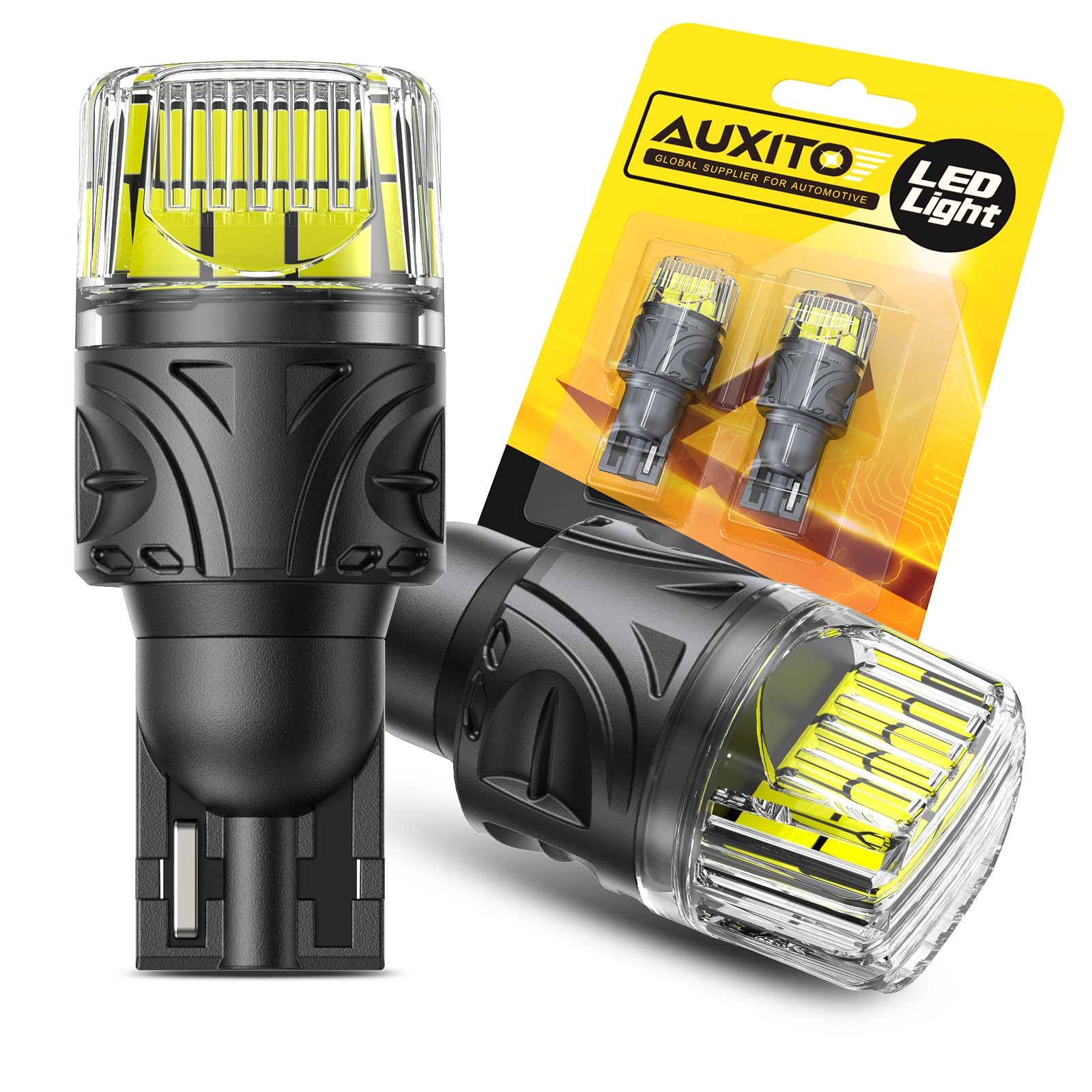 2x T15 921 912 LED Reverse Backup Light Bulbs W16W 916 6500K Super Bright White