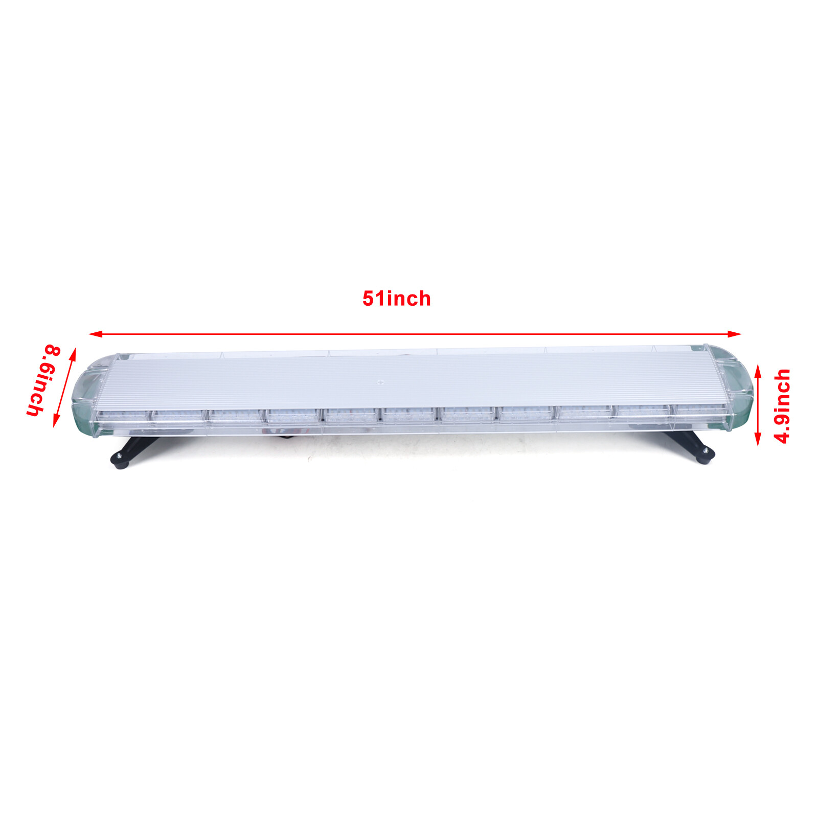 96-LED Light Emergency Beacon Warn Light Bar Tow Truck Response Strobe DC12-24V