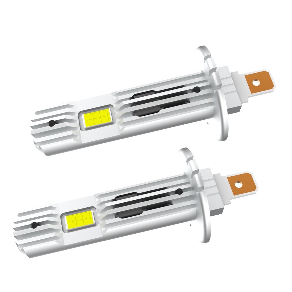 AUXITO H1 LED Headlight Bulb High Low Beam 6500K Super White 10000LM White SL