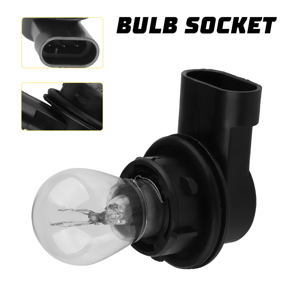 For 2014-2021 Jeep Renegade Front DRL Daytime Running Light Bulb Socket 3-Pin 2X