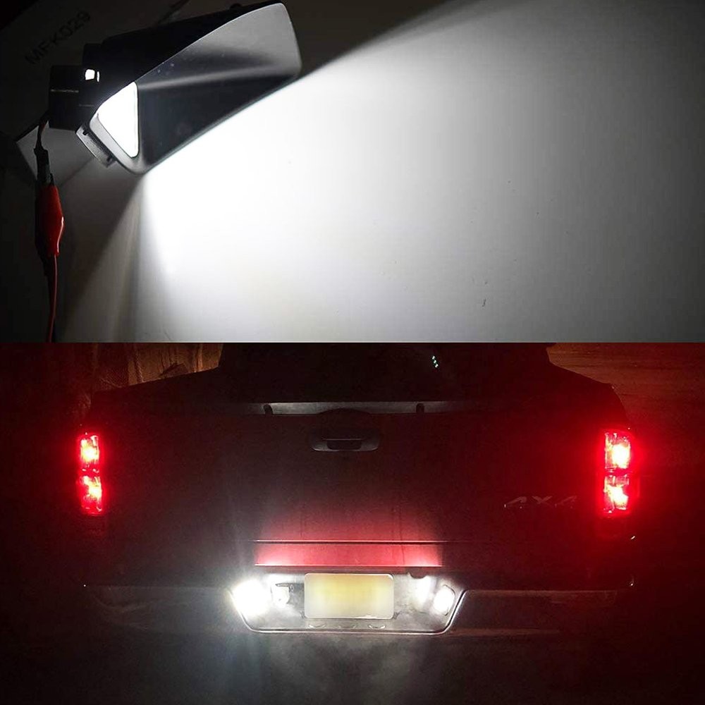 Pair LED License Plate Lights Fit For 2004-2012 Chevrolet Colorado Canyon GMC EO
