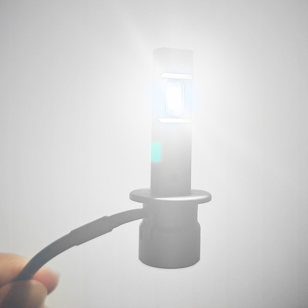 AUXITO LED Headlight Bulb High Low Beam Fog H1 H7 6500K CANBUS Error Free Y