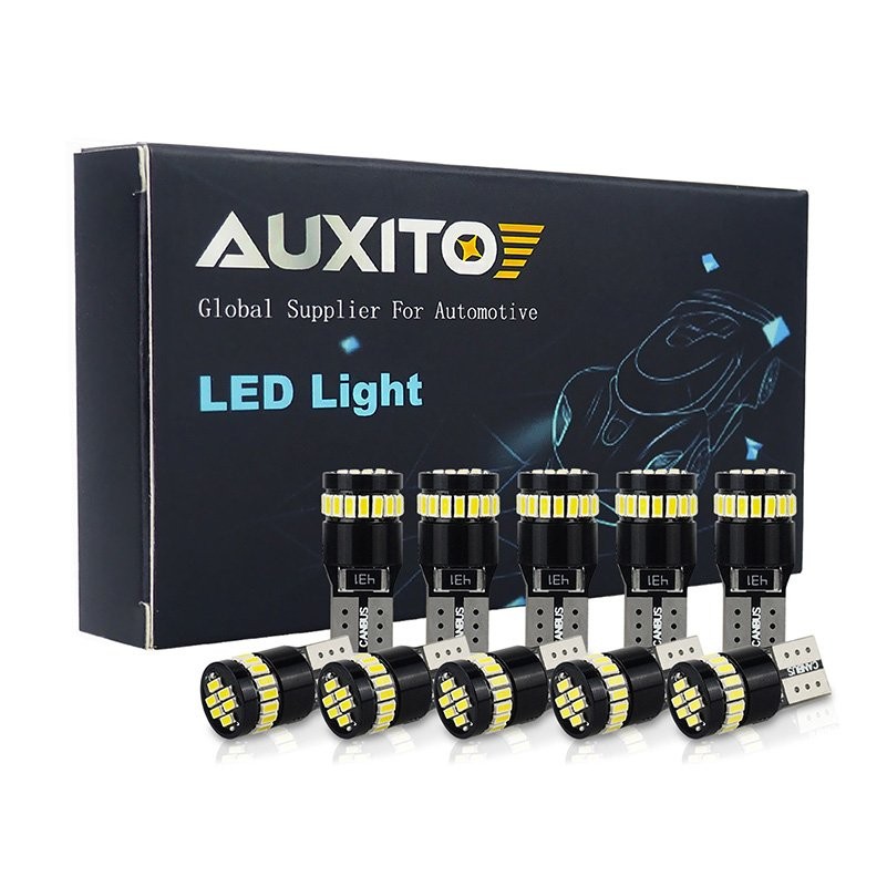 T10 1000LM LED White Bright 194 168 3014 W5W Car Light Bulb For BMW Toyota 6000K