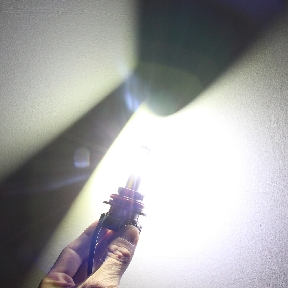 Alla Lighting 9004 Headlight Bulb,Old Halogen Convert to Pure White Bright LED