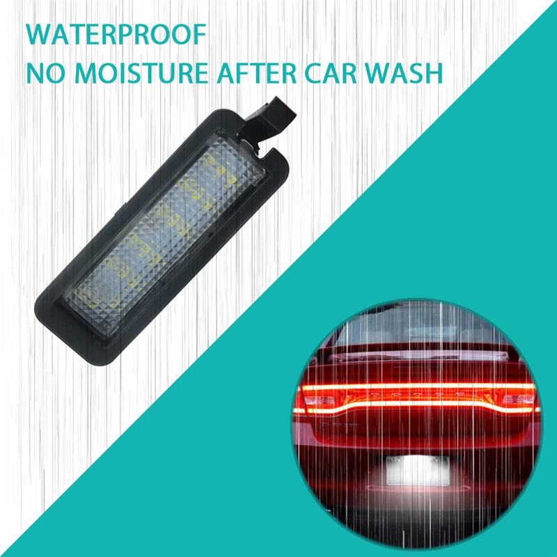 Vehicle Rear 18 LED Number License Plate Light For Dodge Charger 2015-2021 1PC