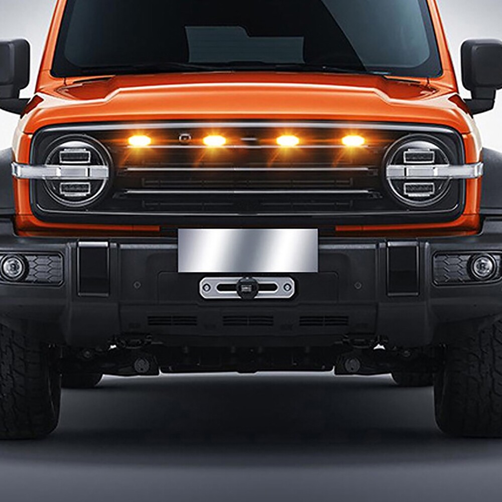 5X LED Front Grille Lights Raptor Style Amber Lamp for Dodge Ram 1500 2500 3500