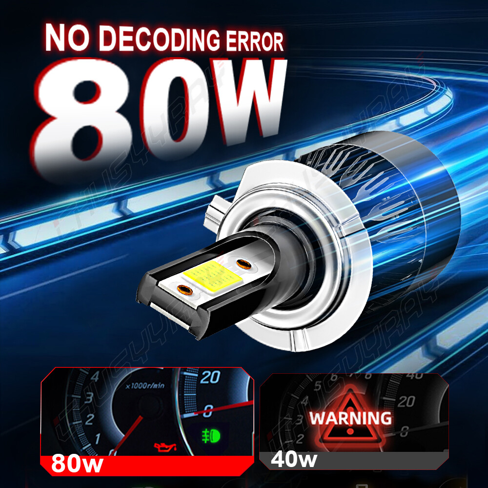 H7 H7 H11 6X LED Headlight Fog Light Bulbs For Mercedes-Benz ML350 2003-2015