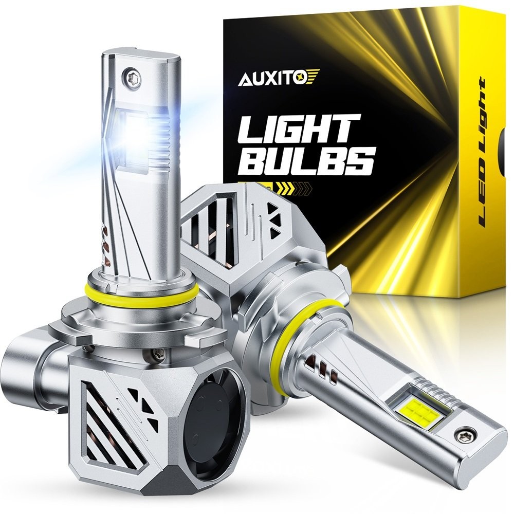 AUXITO LED Headlight Bulbs Conversion Kit 9005 9006 6500K White High Low Beam A3