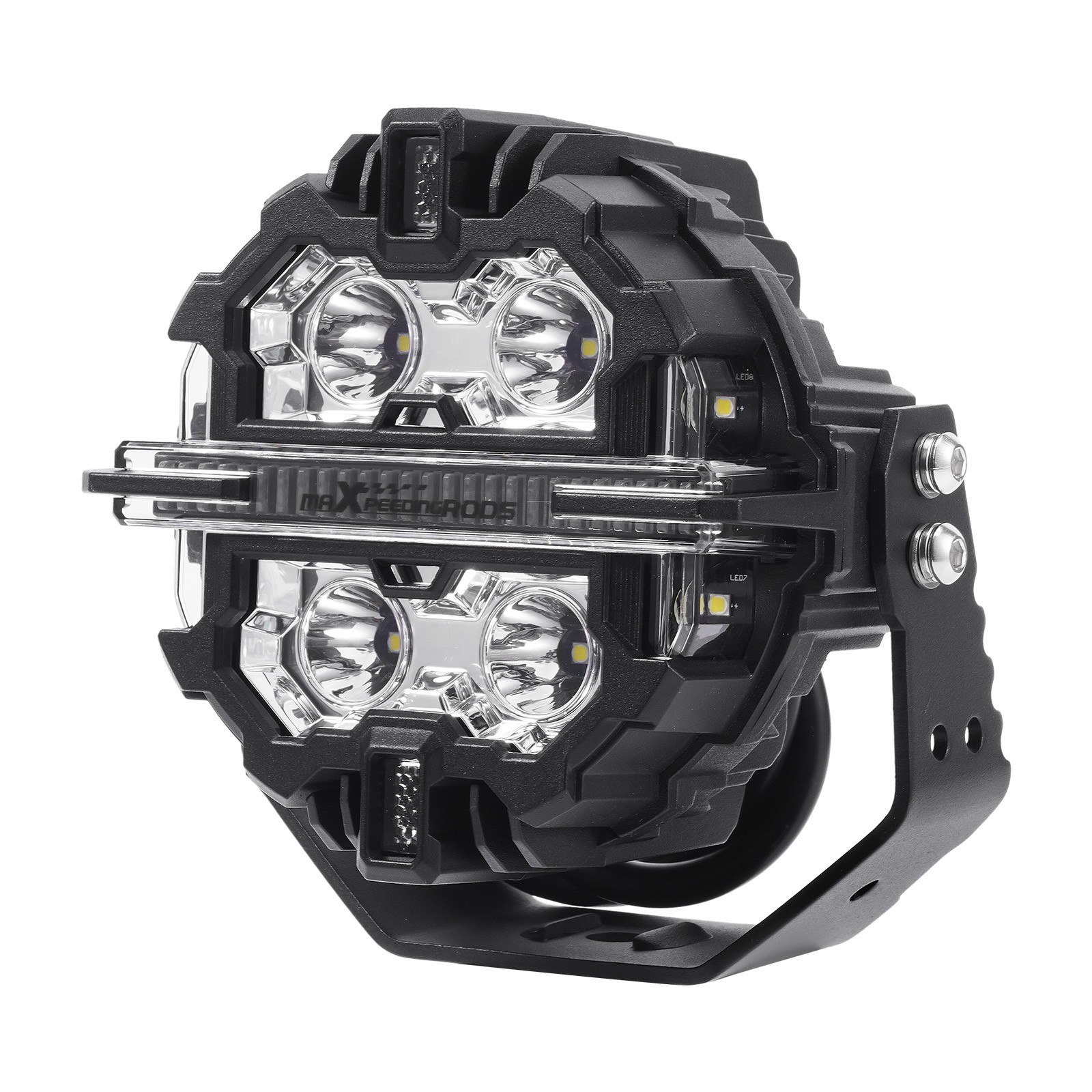 5″ LED Pod Lights IP68 Waterproof Spot Beam Off Road Driving Light White DRL