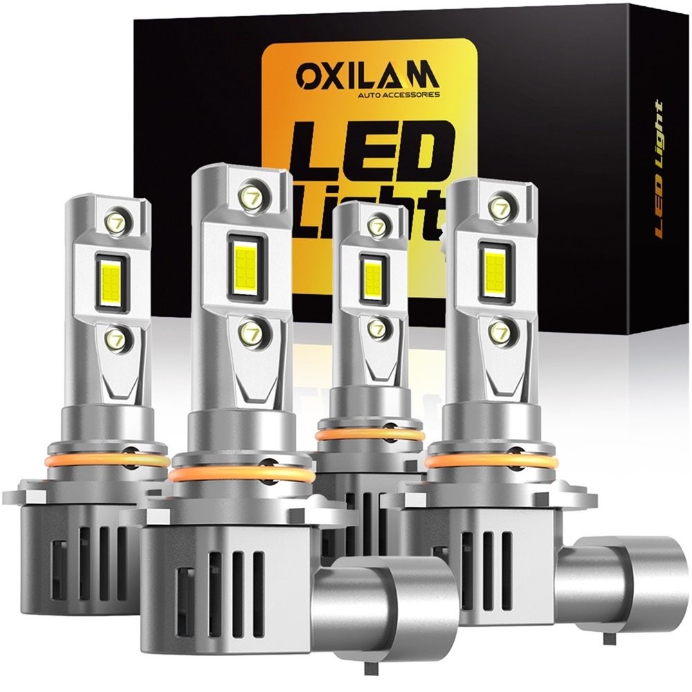 OXILAM 9005 9006 LED Headlight Combo High & Low Beam Bulb Kit White 32000LM 120W