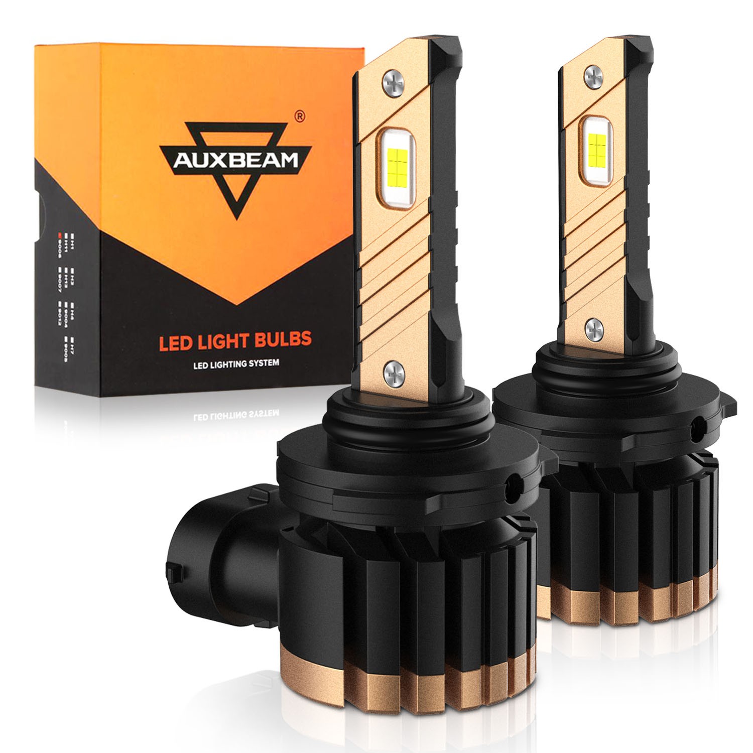 AUXBEAM 9005 / H11 / 9006 LED Headlight Fog Bulbs for Toyota 4Runner 2006-2009