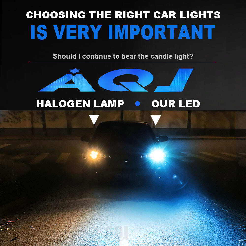 H7 LED Headlight Bulbs Kit 140W Super blue 3570 8000K Canbus Error Free