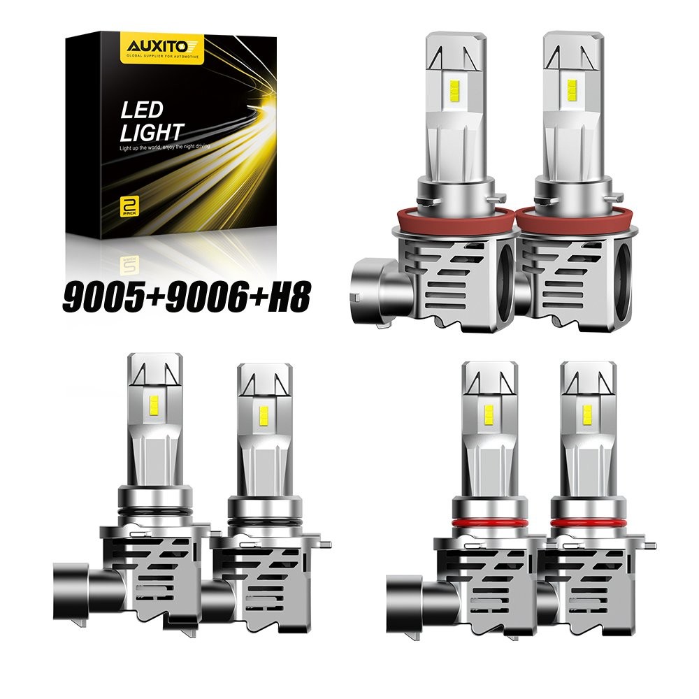 LED Headlight High Low Beam Bulb 9005 HB3 9006 HB4 9012 HIR2 H4 9003 H13 9008 B