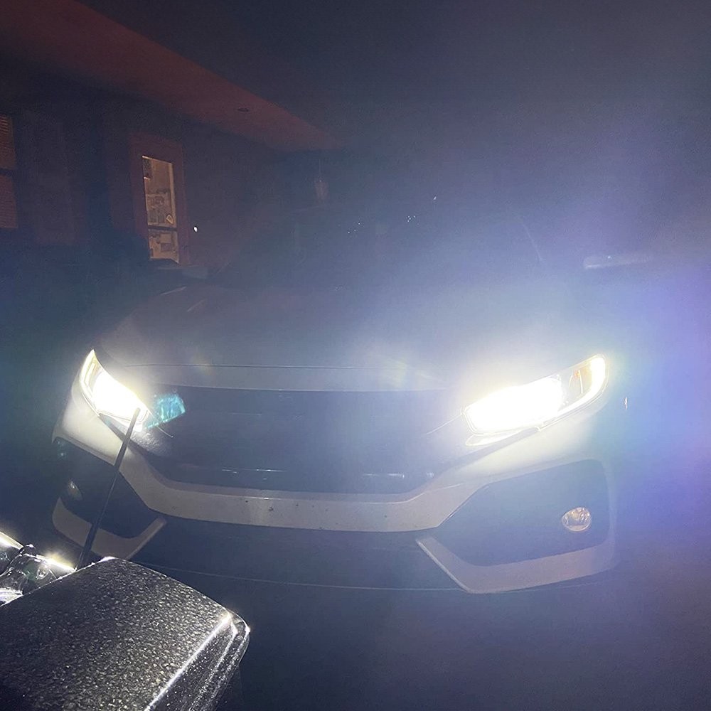 9005 H11 LED Headlight Super Bright High Low Beam Bulbs 6500K White 120000LM