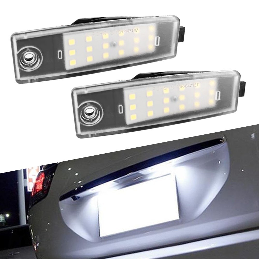 AUXITO 18LED Light License Plate Tag Lamp 6000K For 2008-2013 Toyota Highlander