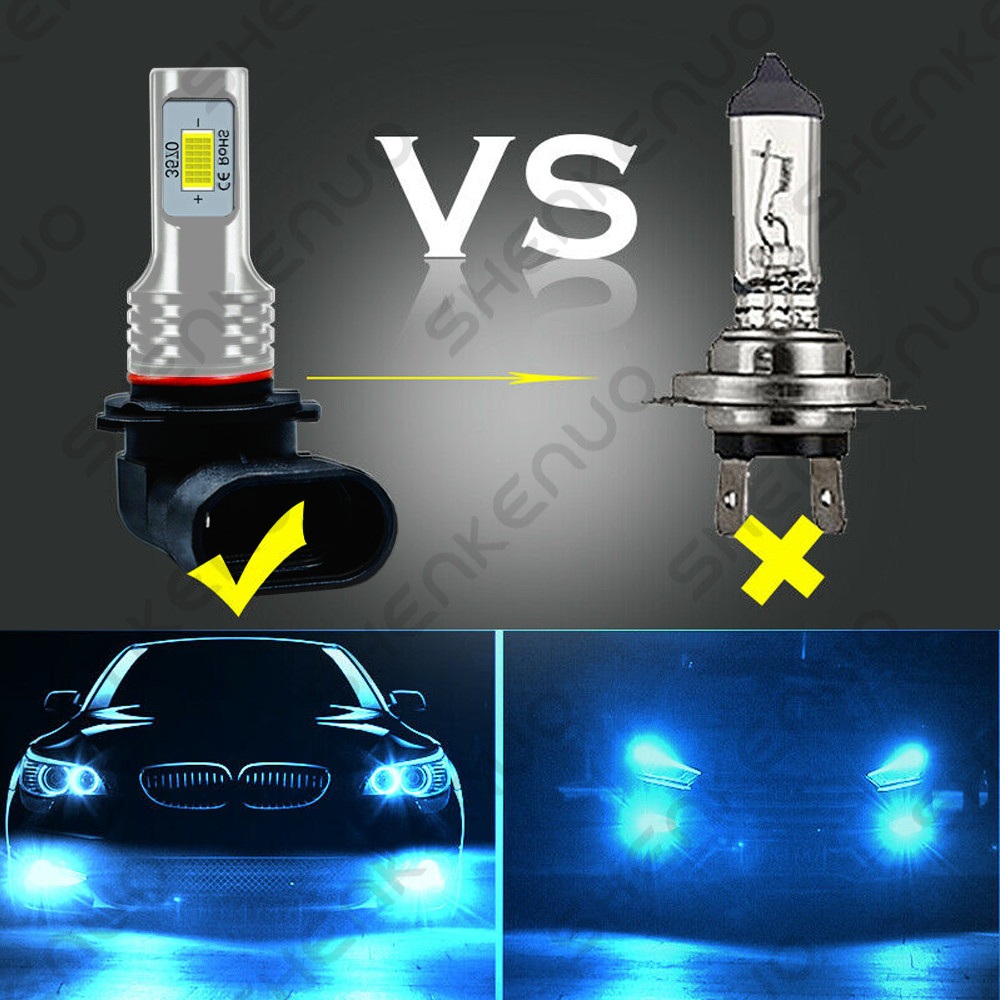 100W Fog Lights For Toyota Camry 2002 – 2006 8000K ice blue LED Bulbs 3570 CSP