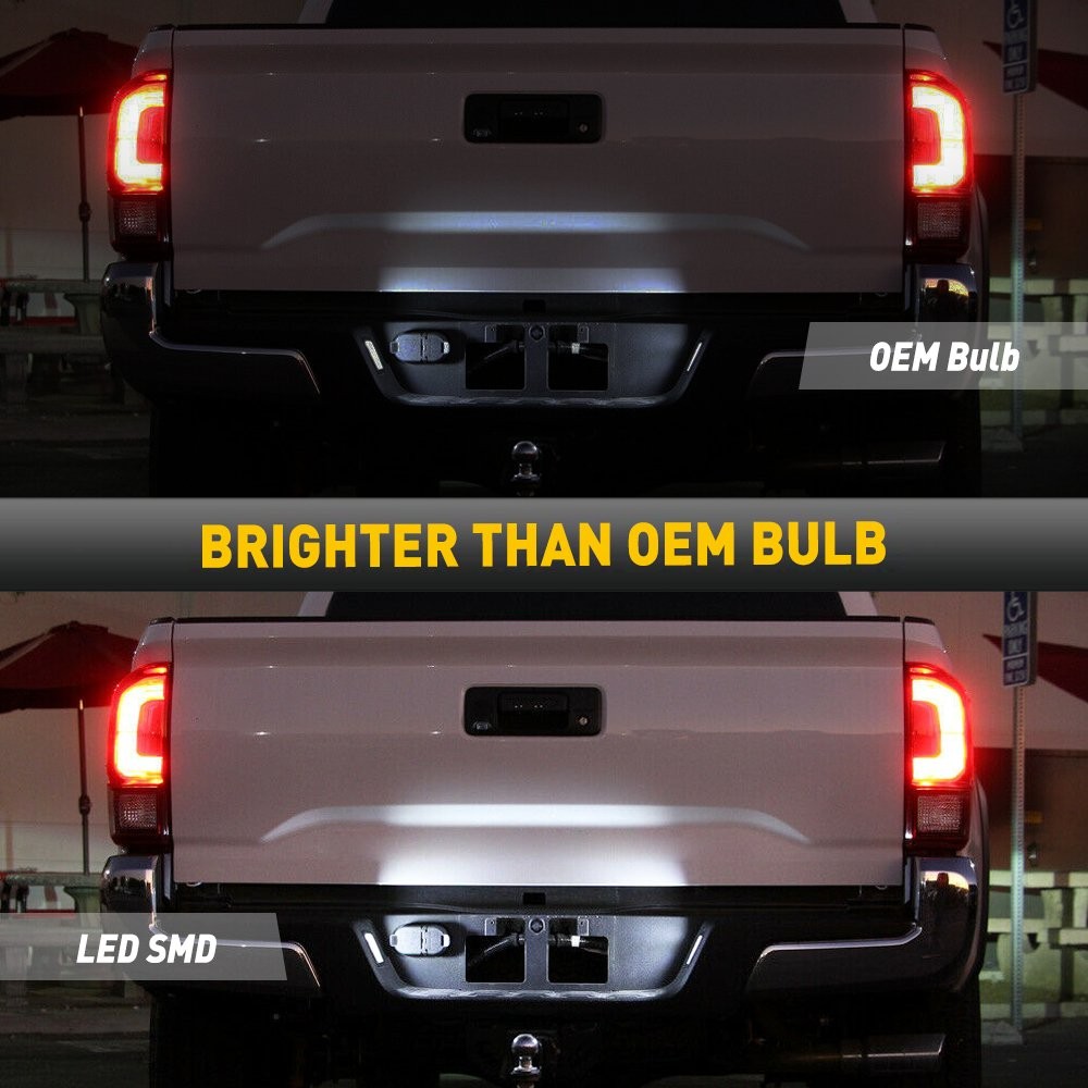 2pcs License LED Plate for Light Toyota Tacoma 2016-2021/Tundra 2014-2021 Lamp J