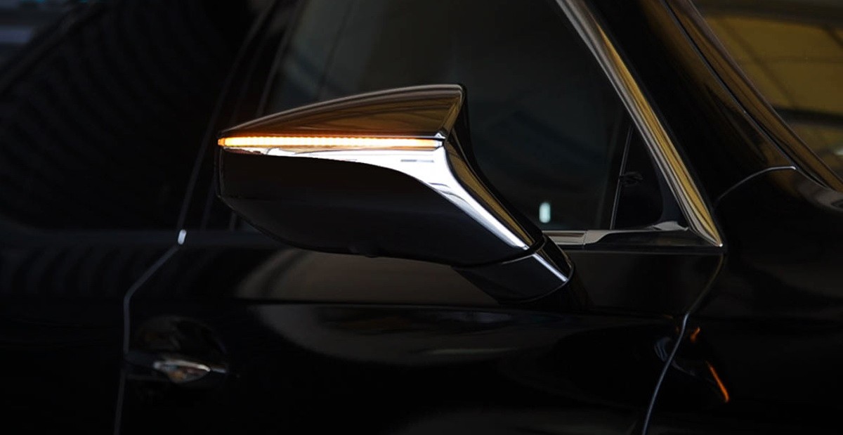 Smoke Lens LED Sequential Blink Side Mirror Lights For Lexus IS ES LS RC LC UX