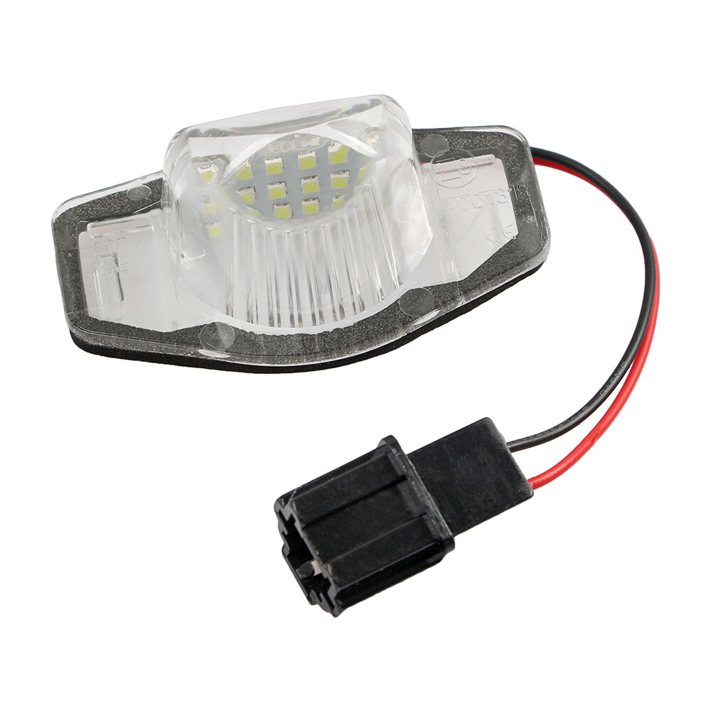 2x LED License Plate Light Tag Lamp 6000K For 2007-2016 Honda CR-V CRV Fit