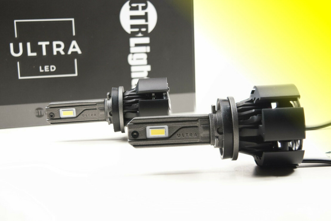 H11: GTR Lighting Ultra 2.0 Yellow- with Limited Lifetime Warranty ( one pair)