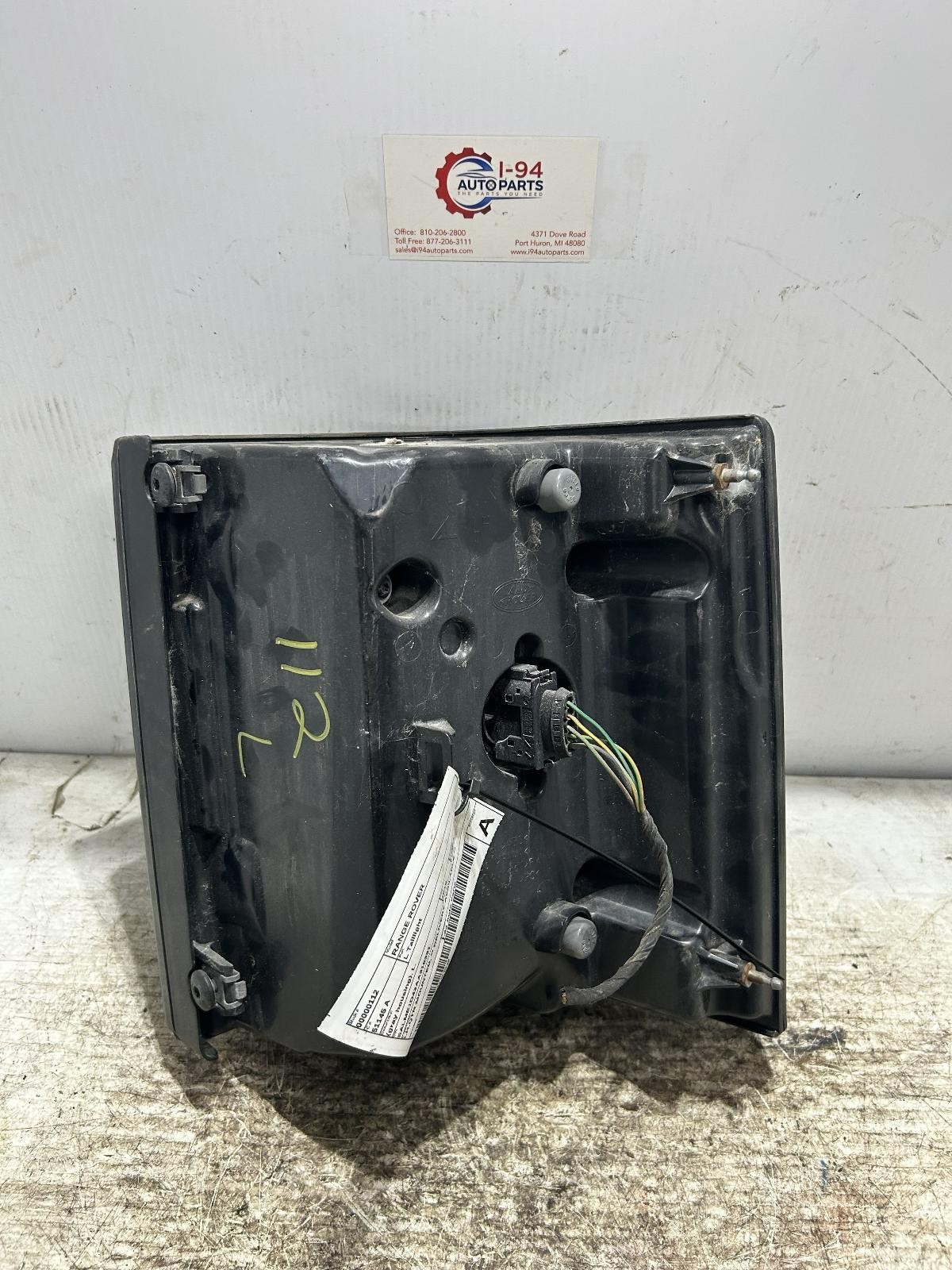 LAND ROVER RANGE ROVER L Taillight (gray housing), L. 10 11