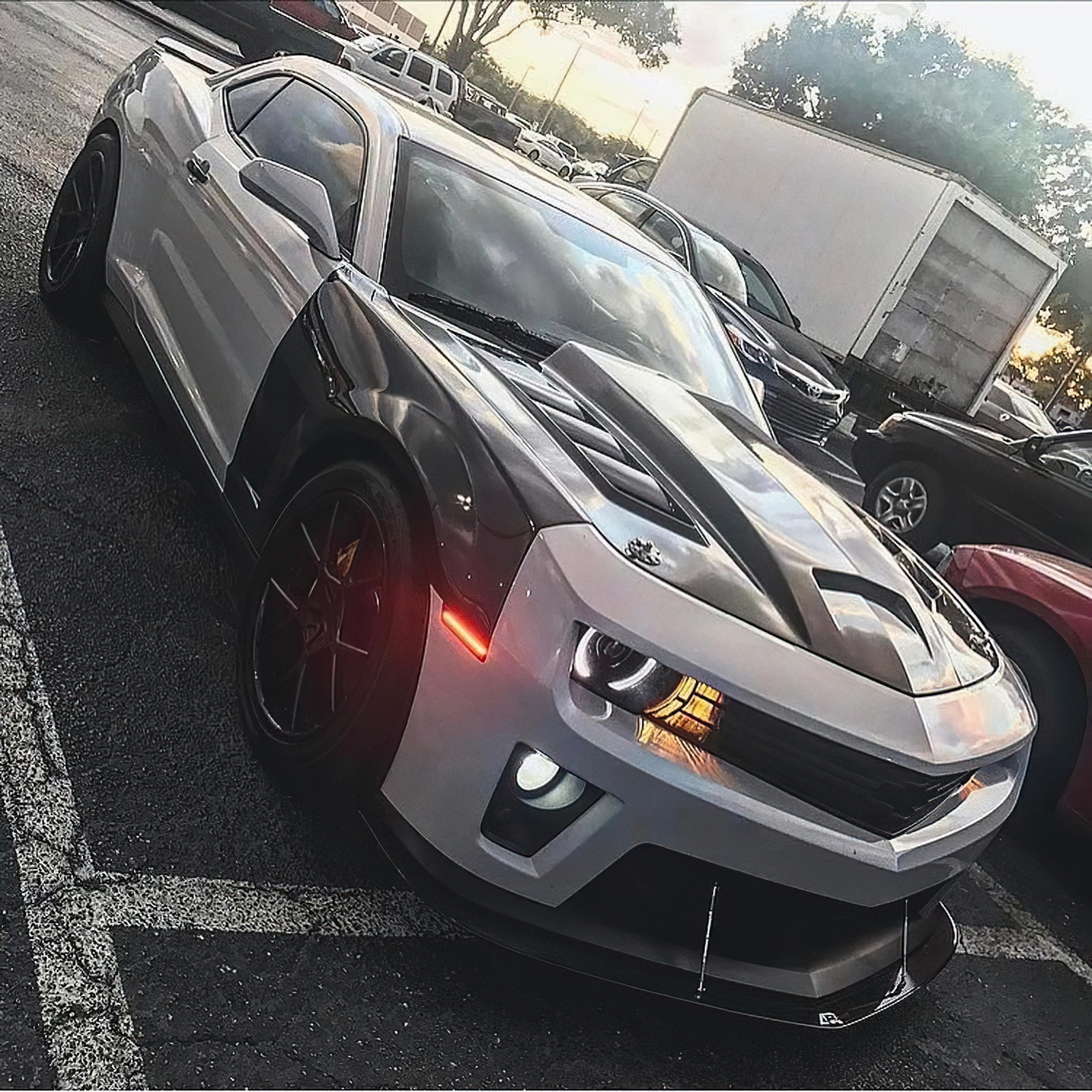 ORACLE Concept Sidemarker Turn Signal Lights Tinted for 2010-15 Chevy Camaro