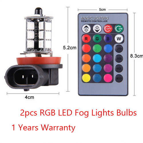 Error Free H11 LED projector RGB Fog Light Bulbs For BMW E90 325 328 335i