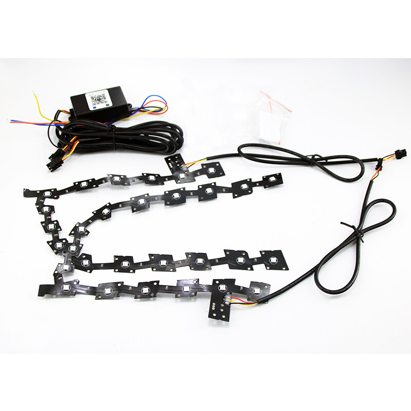 RGBW LED Multi-Color Changing Headlight DRL Accent For Chrysler 300C 2011-2020