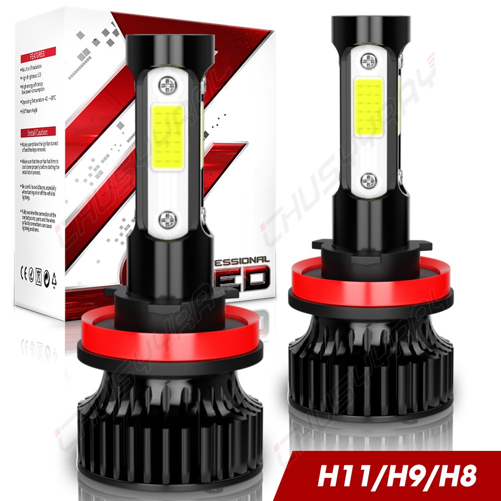 For GMC Canyon 2015-2022 6x 8000K LED Headlight Hi/Lo Beam + Fog Light Bulbs Kit