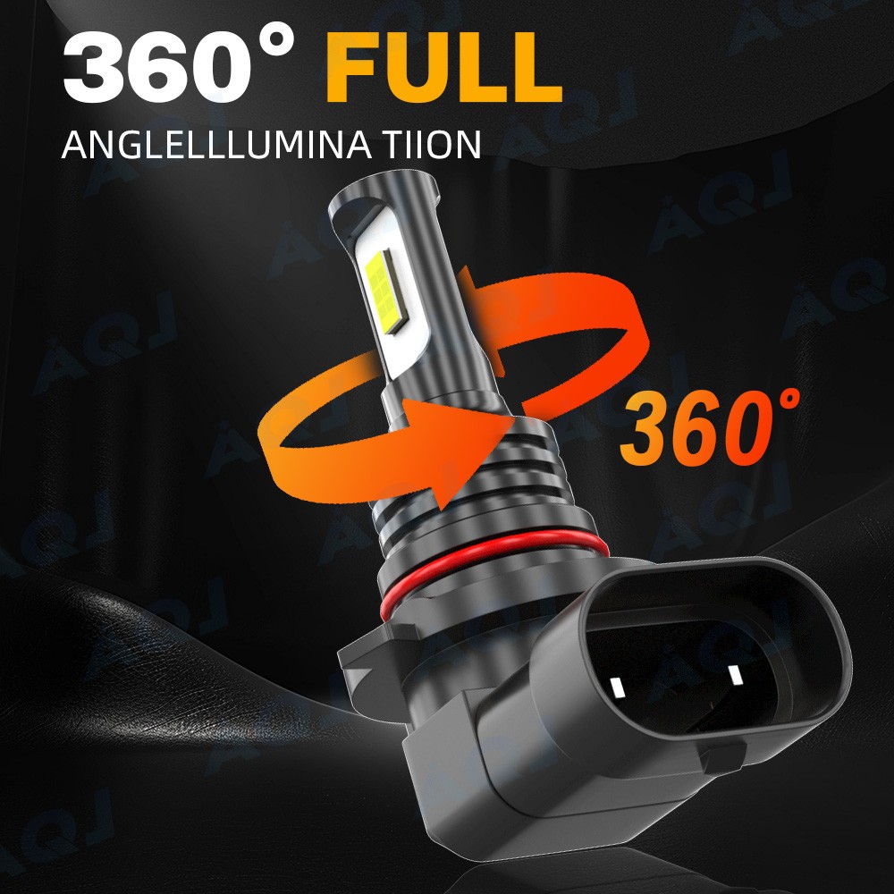 LED Headlight High/Low + Fog Bulbs For Mitsubishi Montero 2001-2006 White/Yellow