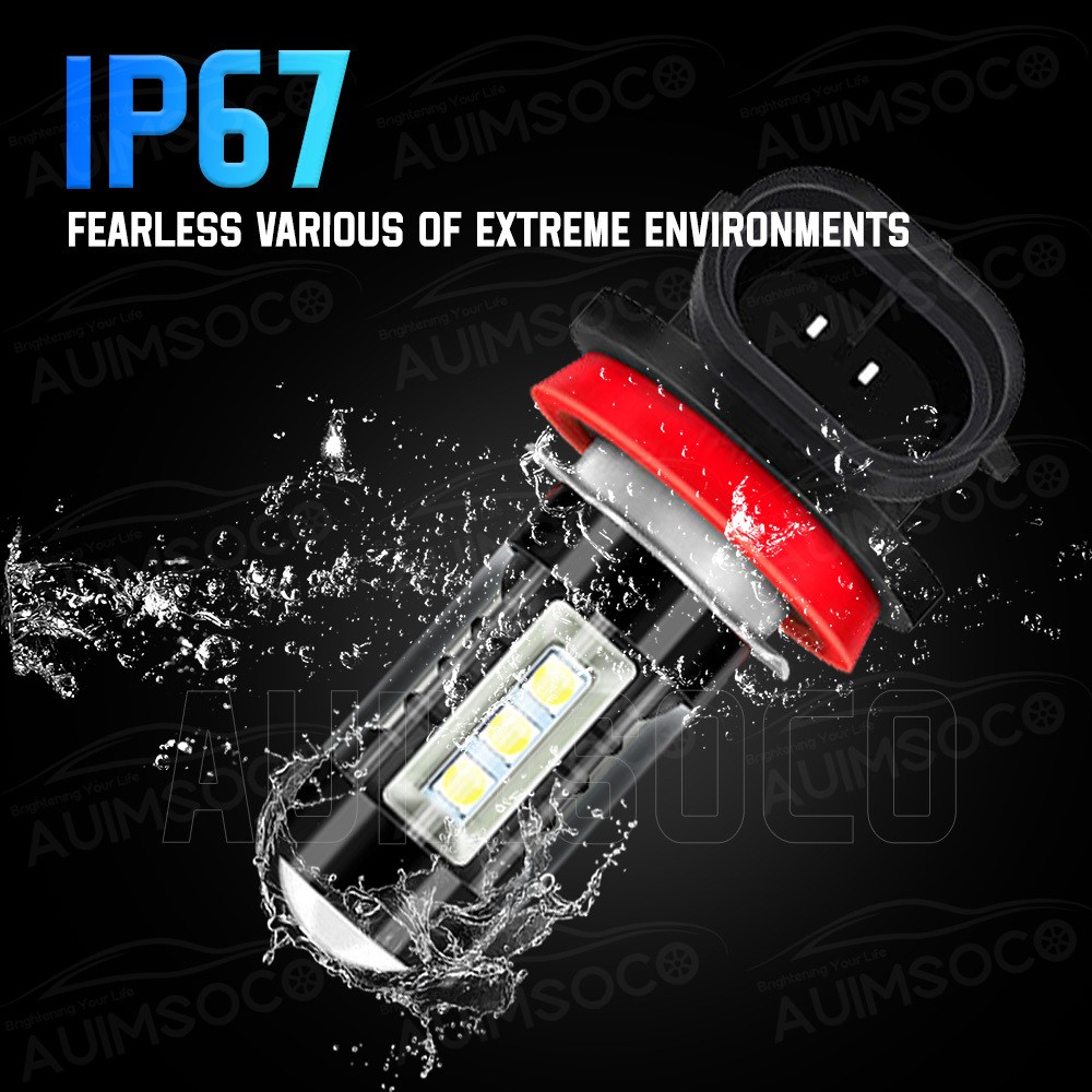 For Hyundai Santa Fe Sport 2013-2016 LED Headlight Bulbs High Low Beam Fog Light